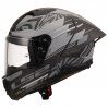 S2 THUNDER KARBON GP AERO POLAR SİYAH KASK