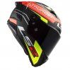 LS2 THUNDER KARBON ATTACK MAT KIRMIZI-NEON SARI KASK