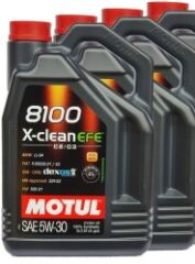 Motul 8100 X-Clean Efe 5W30 4X5 L